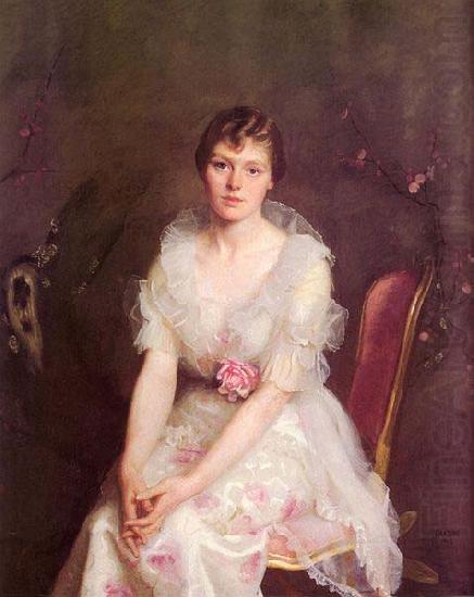 Portrait of Louise Converse, William McGregor Paxton